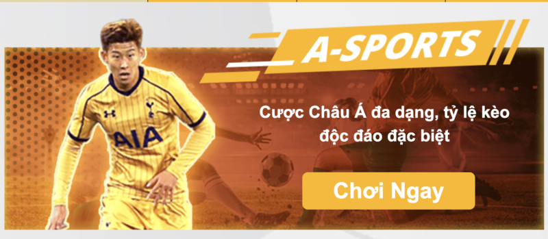 A-Sports Five88 có đa dạng hình thức cá cược thể thao