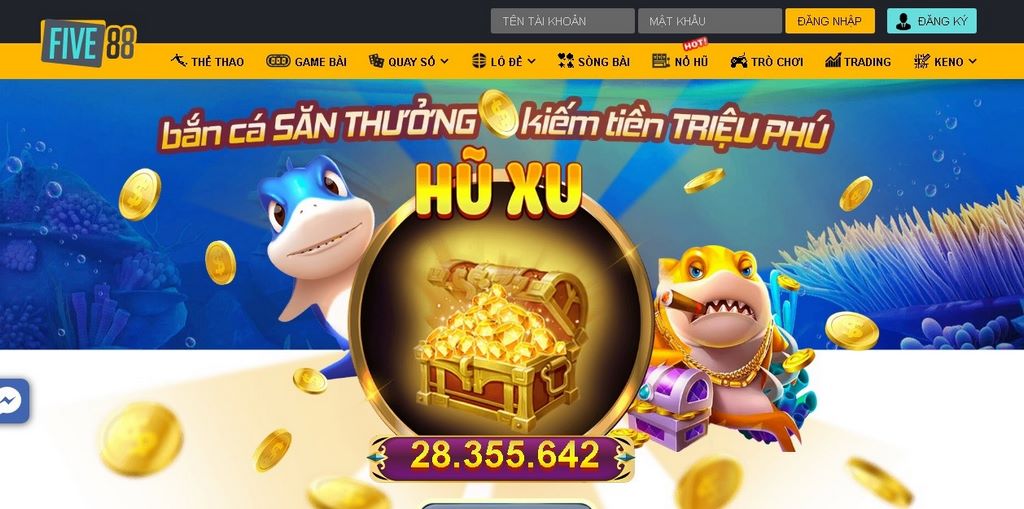 Tìm hiểu thông tin về game bắn cá Five88