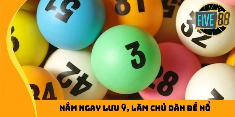 Nắm ngay lưu ý, làm chủ dàn đề nổ